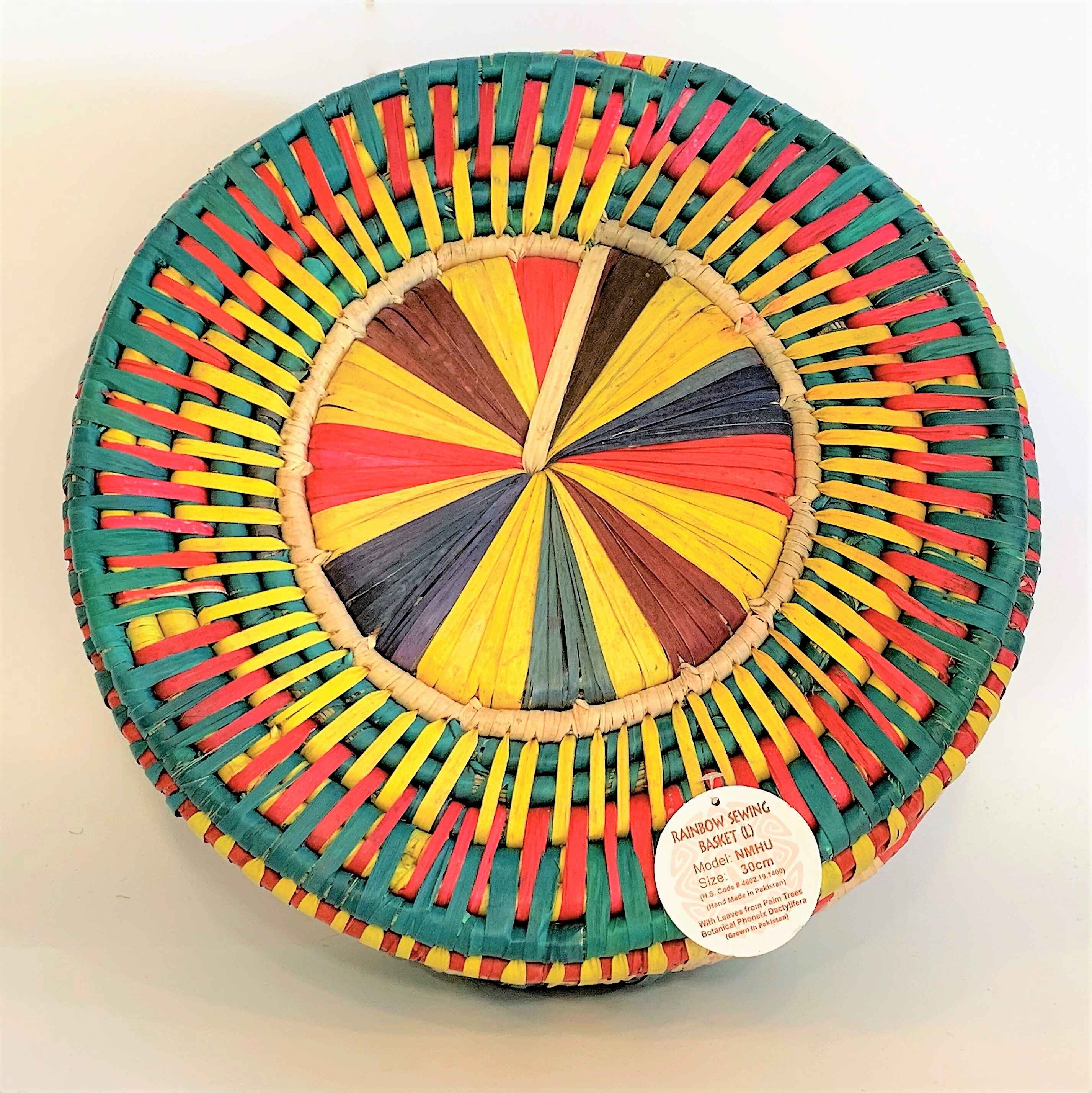 HAND WOVEN SARAIKI BASKETS WITH LID (PATARI) (NMHU)